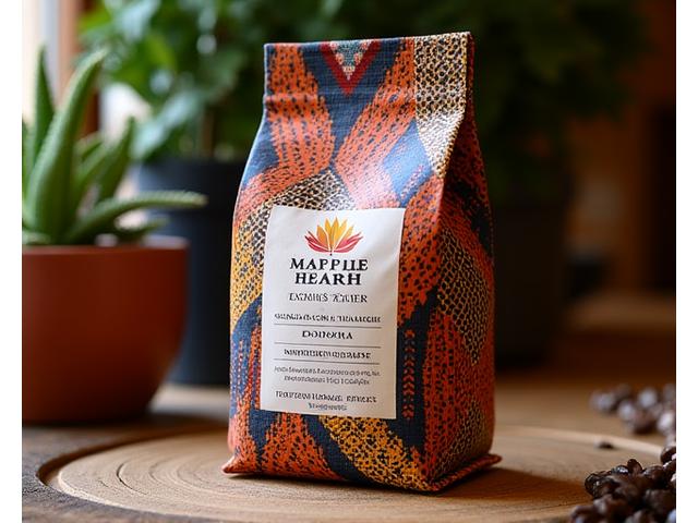 Maple Hearth's Single Origin Ethiopia coffee bag